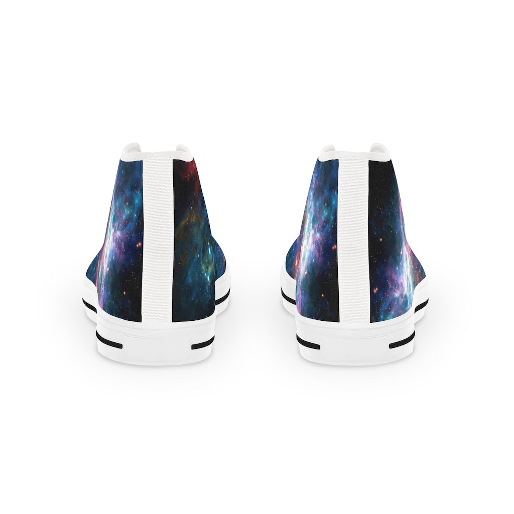 Men's High Top "Galaxy" Sneakers