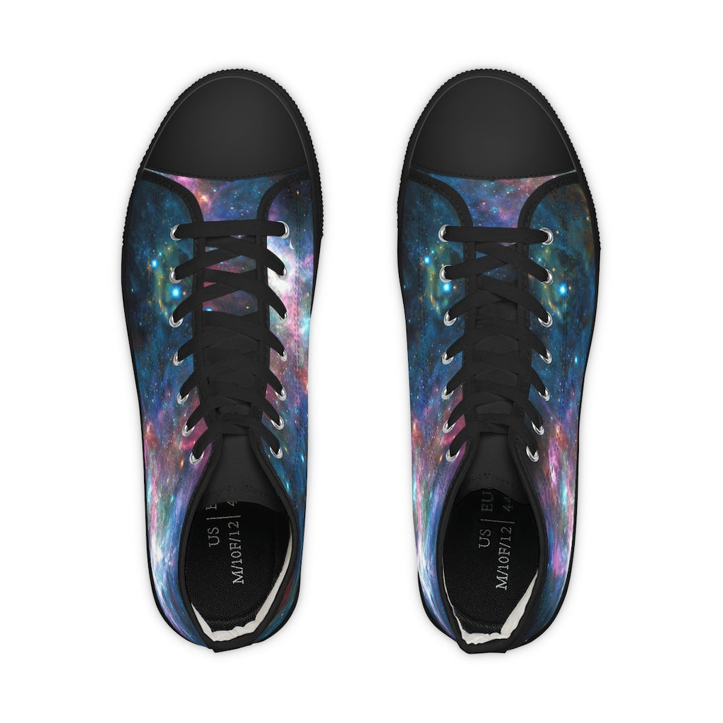 Men's High Top "Galaxy"  Sneakers
