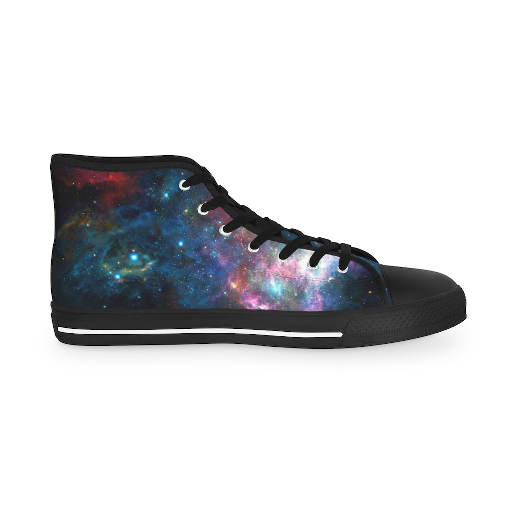 Men's High Top "Galaxy"  Sneakers